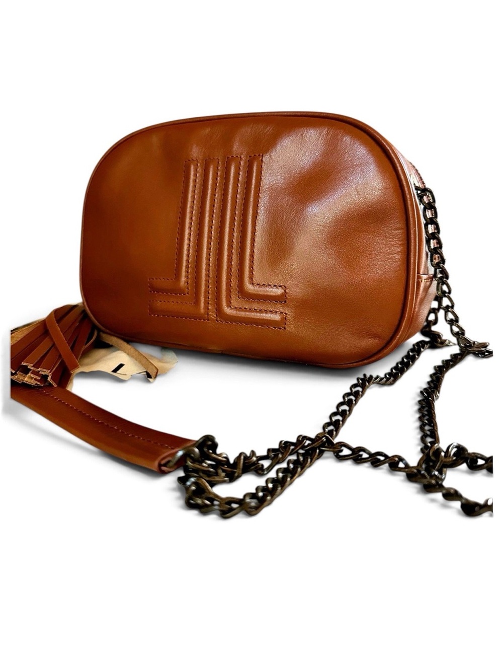 Lanvin En Bleu LL Logo Crossbody NWT